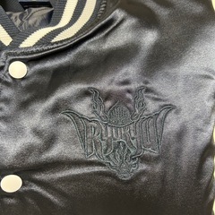 琉球ゴールデンキングスサテンスタジャン（ネイビー）➕ジェットキャップの画像