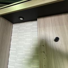 【現金可】テレビボード　大型 ベージュ    テレビ台の画像