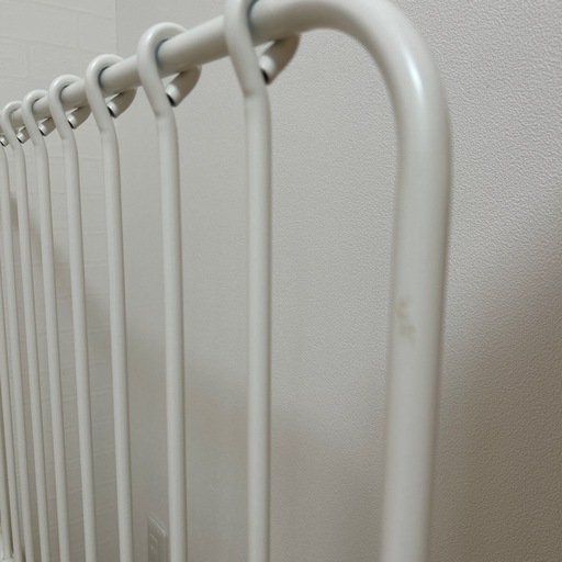 IKEA ミンネン　伸長式ベッド　ホワイト