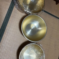 アルミボウル36cm33cm30cm、3つセットの画像