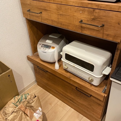 【取引中（トースター付）】nico and/食器棚