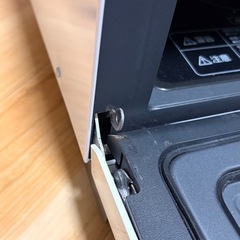 電子レンジとびら閉まりませんの画像