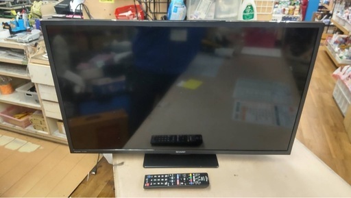 S747 ⭐ SHARP｜シャープ 32V型 液晶テレビ AQUOS 外付けHDD裏番組録画対応 2T-C32DE ⭐動作確認済⭐クリ