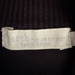 カットソー　ブラックの画像