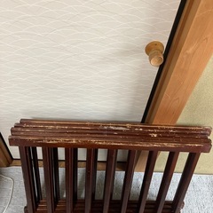 木製ベビーサークルの画像