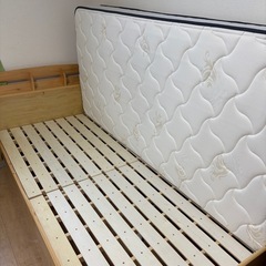 シングルベッド　マットレスセットの画像