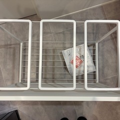 【新品未使用】【6割引】tower　分別ダストボックス　45リットル　目隠し付きの画像