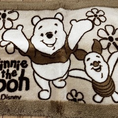 プーさん　マット　3つ
の画像