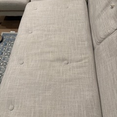 2/17まで引き取り希望2人掛けソファーの画像