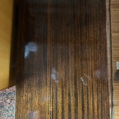 昭和勉強机 座卓 ローテーブルの画像