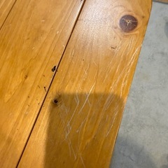 ヴィンテージアイアン折り畳みセンターテーブルの画像