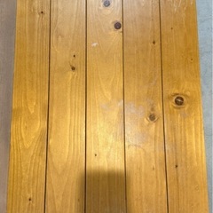 ヴィンテージアイアン折り畳みセンターテーブルの画像