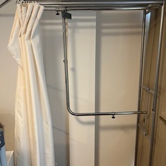 ニッセン★ツッパリクローゼットハンガーラックの画像