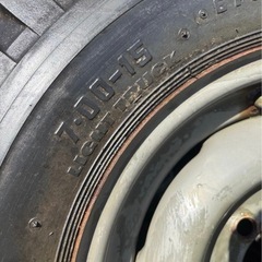 ジープ　下駄タイヤ  7.00-15  jeep 神戸市の画像