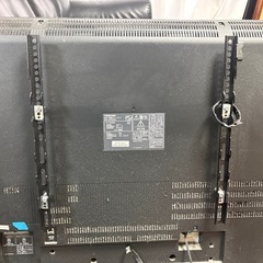 キャスター付きテレビスタンド（棚板付き）※テレビなしの画像