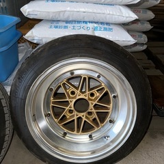 希少当時物‼︎ WORKエクイップ　7.5J　2本　7J 2本　14インチ　深リムの画像