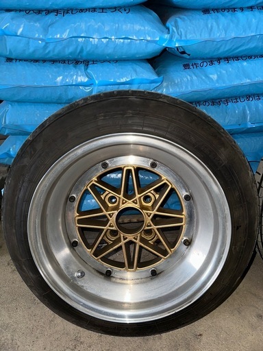 希少当時物‼︎ WORKエクイップ　7.5J　2本　7J 2本　14インチ　深リム