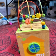 知育おもちゃ&やわらかいボールのセットの画像