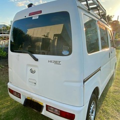 平成23年式ダイハツハイゼットAT  ETC付き　タイヤ、ホイール新品、キャリー付の画像