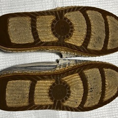 UGGアグストライプエスパドリーユ27センチの画像