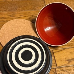 キントー 【KINTO】 ほっくり 蒸し煮なべ 赤 34330 箱ありの画像