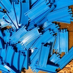 カプセルプラレール　ガチャトーマス、機関車、新幹線等の画像