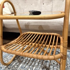 2/17まで引き取り希望値下げ交渉可サイドローテーブルの画像