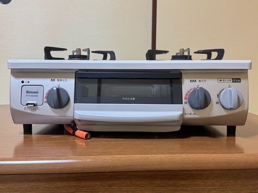 Rinnai RTE564BE ガスコンロ　LPガス用