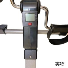ミニエアロバイク ペダルエクササイザー フィットネスバイク 静音の画像