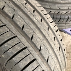 210系クラウン純正アルミ&タイヤ4本！の画像