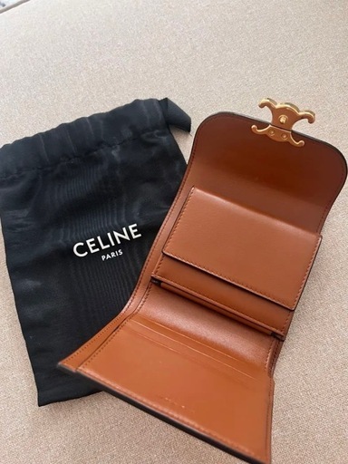 CELINE トリオンフ　三つ折り財布