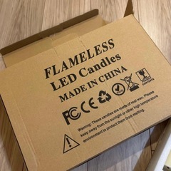 LEDキャンドル 9本セットの画像