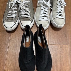 【3足まとめて】①Converse Allstar②PUMA③ Achillesの画像