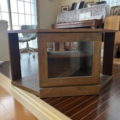 【美品・謝礼付】コーナーテレビ台の画像