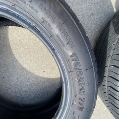 175 55 R15 夏タイヤ2本セットの画像