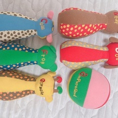 美品ampersand　ぬいぐるみ ボーリング 知育おもちゃの画像