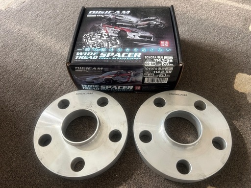 値下げ 
デジキャン  トヨタ純正ホイール用スペーサー