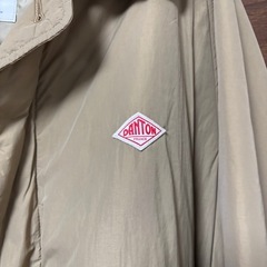 DANTON ベージュ ダウンコートの画像