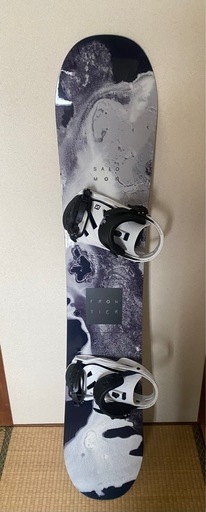 スノーボード板　ビンディングセット