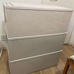 収納ケース譲りますの画像