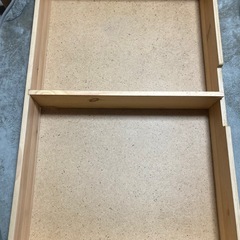 2点【無印良品】木製ベッド用下収納ボックス仕切り付 き の画像