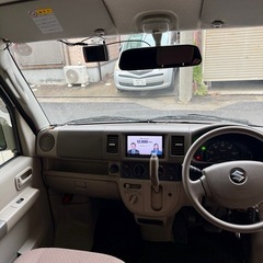 H23年 パワーウィンドウ キーレス ETC エブリイ  車検1年  カーナビ テレビ Bカメラ ドラレコの画像