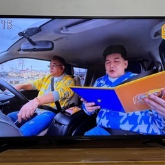 【再出品】ハイセンス　43A6100  43インチ4K液晶テレビ 2018年製　取説、リモコン、純正スタンド付※現金払いなら2.000円値引き！の画像