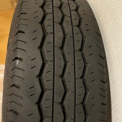 ハイエース純正タイヤ 山約8分残195/80/R15LT ECOPIA４本の画像