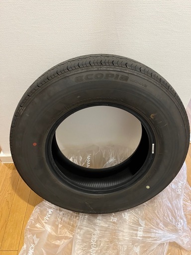 ハイエース純正タイヤ 山約8分残195/80/R15LT ECOPIA４本