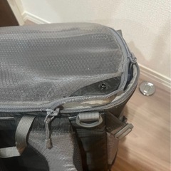 mont-bell バックパック型キャリーバッグ グレーの画像