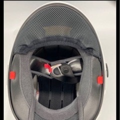 SHOEI フルフェイスヘルメット ホワイト ミラーシールド Mサイズの画像