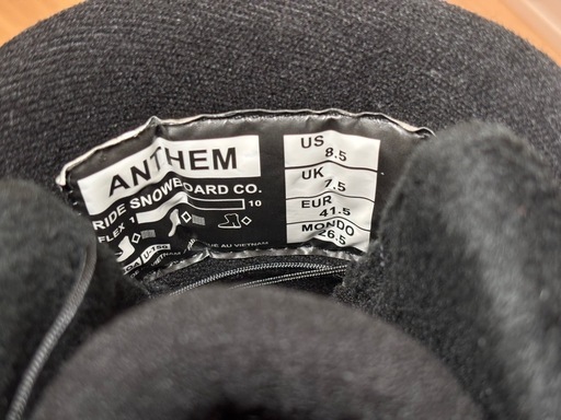 【定価¥25,000】スノボブーツ RIDE ANTHEM