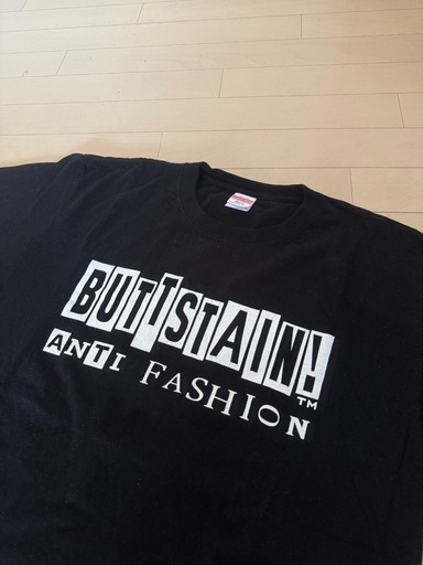 BUTTSTAIN! ANTI FASHION ロゴT XL バットステイン