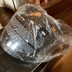 バイクヘルメット　スモークシールド付き　
未使用品　の画像